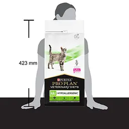 Сухий корм для котів при харчовій алергії Purina Pro Plan Veterinary Diets HA Hypoallergenic, 1,3 кг (12382618) - мініатюра 4