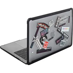 Пластикова накладка (верх і низ) Skinarma HENKO для Apple MacBook Pro 14" M1-M5 2021-2026 матово-прозора (SK-MBP14-HENBLK539) [175147]