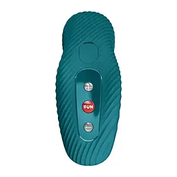 Накладний вібратор Fun Factory LAYA III Bottle Green, ефект постукування пальцем - мініатюра 2