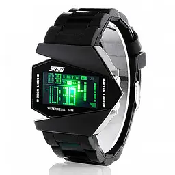 Наручний годинник Skmei 0817 Black, 0817BK (17083) - мініатюра 2