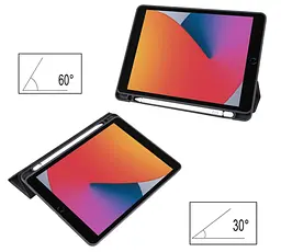 Чохол Primolux Transparent для планшета Apple iPad 10.2" 2019 / 2020 / 2021 - Black/Clear - мініатюра 3
