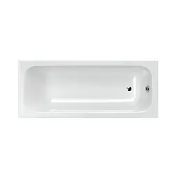 Ванна акрилова Radaway Mia 150x70 з ніжками + сифон, біла (WA1-50-150x070)
