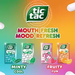 Драже Tic Tac Minty Fruity Mint 75шт x 3.4 г - мініатюра 4