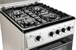 Плита газова Castle CG-50B сіра - мініатюра 4