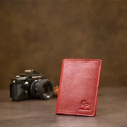Жіноча шкіряна обкладинка на паспорт GRANDE PELLE 10х13,5х0,5 см acs0018497 - мініатюра 6