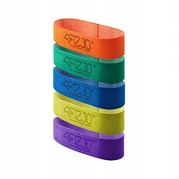 Резинка для фітнесу та спорту 4FIZJO Flex Band із тканини 1-29 кг 5 шт 4FJ0155 (P-5907739311689) - мініатюра 1