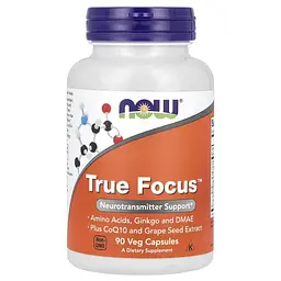 Комплекс для Покращення Когнітивних Функцій True Focus - 90 вег. капсул