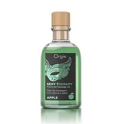 Їстівна олія для масажу поцілунками Orgie Sexy Therapy Kissable Apple, 100 мл (зелене яблуко) - мініатюра 3