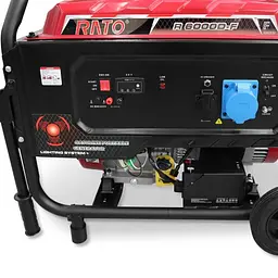 Генератор Rato R6000D-F (6 кВт) - мініатюра 4