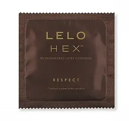 Надтонкі презервати великого розміру Lelo Hex