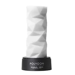 Мастурбатор Tenga 3D Polygon білий - мініатюра 2