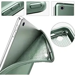 Чохол-книжка BeCover Tri Fold Soft TPU Silicone для Apple iPad 10.2 2019/2020/2021 Dark Green (708514) - мініатюра 3