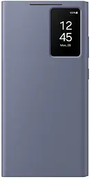Оригінальний чохол-книжка Smart View Wallet Case для Samsung Galaxy S24 Ultra (6.8") Violet EF-ZS928CVEGWW - мініатюра 4