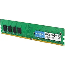 Оперативна пам'ять Crucial DDR4 8GB 3200MHz PC4-25600, non-ECC Unbuffered Б/В