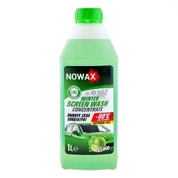 Зимовий омивач скла концентрат NOWAX Лайм Winter -80°C 1L Lime (NX01170)