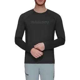 Футболка Mammut Selun FL Longsleeve M Logo L Black - мініатюра 2