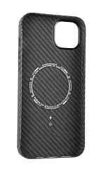 Чохол Luxo Free Air CarBon with MagSafe iPhone 14 PLUS Black - мініатюра 3