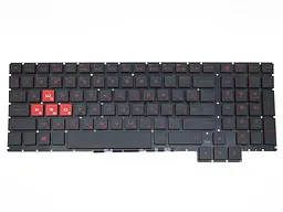 Клавіатура для HP OMEN 15-CE, 15-CE000, 15-ce008ca, 15-ce010ca, 15-ce020ca (RU Black Без Рамки з підсвічуванням). Оригінал. - мініатюра 3