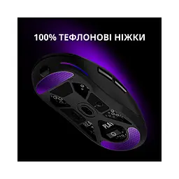 Мишка Lorgar MSA10W Wireless Gaming Black (LRG-MSA10W-BK) - мініатюра 10