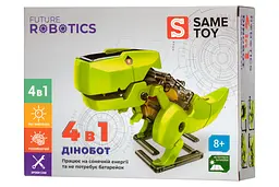 Робот-конструктор Дінобот 4в1 на сонячній батареї Same Toy det0018060 - мініатюра 2