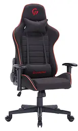 Крісло для геймерів GamePro GC575FB Black/Red - мініатюра 3