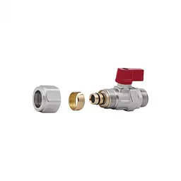 Кран кульовий SD Forte SF262W15 обтискний для труб 1/2" на 16 мм - мініатюра 3