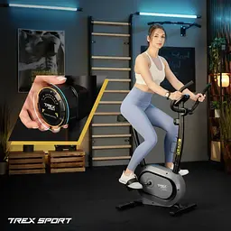 Велотренажер Trex Sport TX-450MB FLEXO магнітний сірий - мініатюра 5