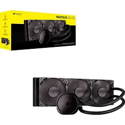 СВО Corsair NAUTILUS 360 RS Black (CW-9060089-WW) - мініатюра 9