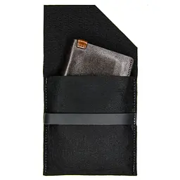Чоловічий шкіряний гаманець GRANDE PELLE 10х10х1.5 см acs0029276 - мініатюра 5