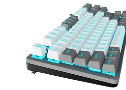Клавіатура Aula F3287 Blue Switch Grey/White (6948391240954) - мініатюра 2