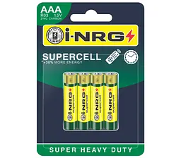 Батарейка i-NRG Supercell 4AAA - блістер 4 шт.