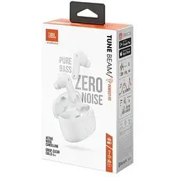 Бездротові навушники JBL Tune Beam білі (JBLTBEAMWHT) - мініатюра 4