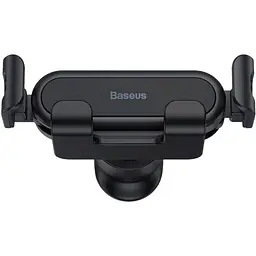 Автотримач Baseus Stable Gravitational Car Mount Lite Air Outlet Version Black (SUWX010001) [134769] - мініатюра 3