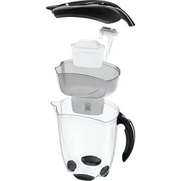 Фільтр-глечик Brita Elemaris XL Meter чорний 3.5 л (1039950) - мініатюра 3