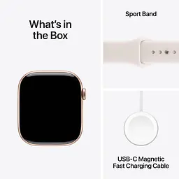 Смарт-годинник Apple Watch Series 11 GPS 46mm Rose Gold Aluminum Case with Light Blush Sport Band M/L (MEV74) [145288] - мініатюра 4
