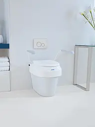Сидіння для туалету Invacare Aquatec AT900 з підлокітниками (1012810-2694) - мініатюра 6