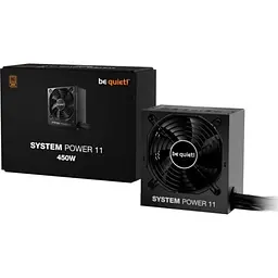 Блок живлення 450 Вт, System Power 11, Black, 80+ Bronze be quiet! teh0028841 - мініатюра 3