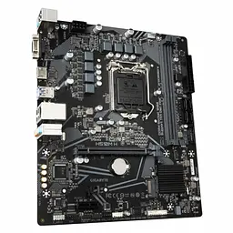 Материнська плата Gigabyte H510M H (H510M H) (Socket 1200, Intel H510, Micro-ATX) Б/в - мініатюра 3