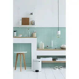 Відро для сміття Brabantia Pedal Bin біле 5 л (112065) - мініатюра 5
