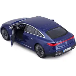 Масштабна модель автомобіля Maisto Mercedes-Benz Eqs 2022 1:24 синій металік (32902 met. blue) - мініатюра 8
