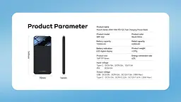 Акумулятор портативний REMAX Hunch 10000 mAh RPP-502 - мініатюра 5