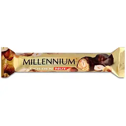 Шоколад Millennium Golden Nut чорний з начинкою та цілими лісовими горіхами 40 г (922107)