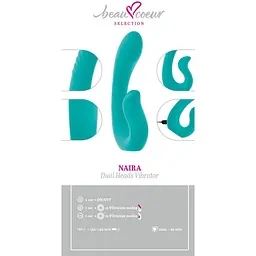 Вібратор Beau coeur Naira Dual Vibrator - мініатюра 9