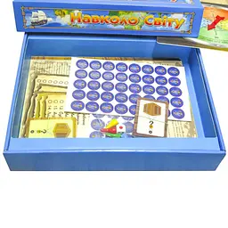 Настільна гра ARTOS GAMES Навколо світу Різнокольоровий (SR-113-N-998) - мініатюра 4