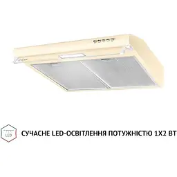 Витяжка пласка Perfelli PL 5144 IV LED - мініатюра 3