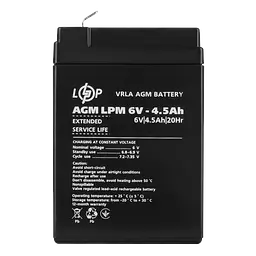 Акумулятор AGM LPM 6V - 4.5 Ah - мініатюра 4