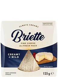 Сир Брі Kaserei Briette Creamy & Mild 125 г