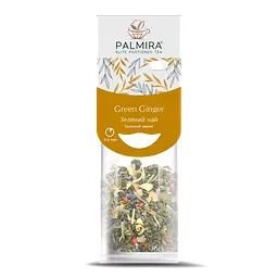Зелений чай з імбирем Palmira "Зелений імбирь" (Green Ginger) - 10 шт.
