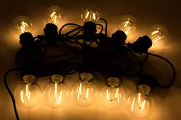 Світлодіодна новорічна гірлянда Devilon з двома нитками LED 10 л (930042) - мініатюра 2