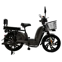 Електроскутер Двомісний Crosser E-Delta (800W,60V,15Ah) Чорний